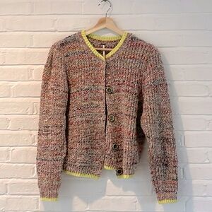 Free People colorful cardigan 🌈
